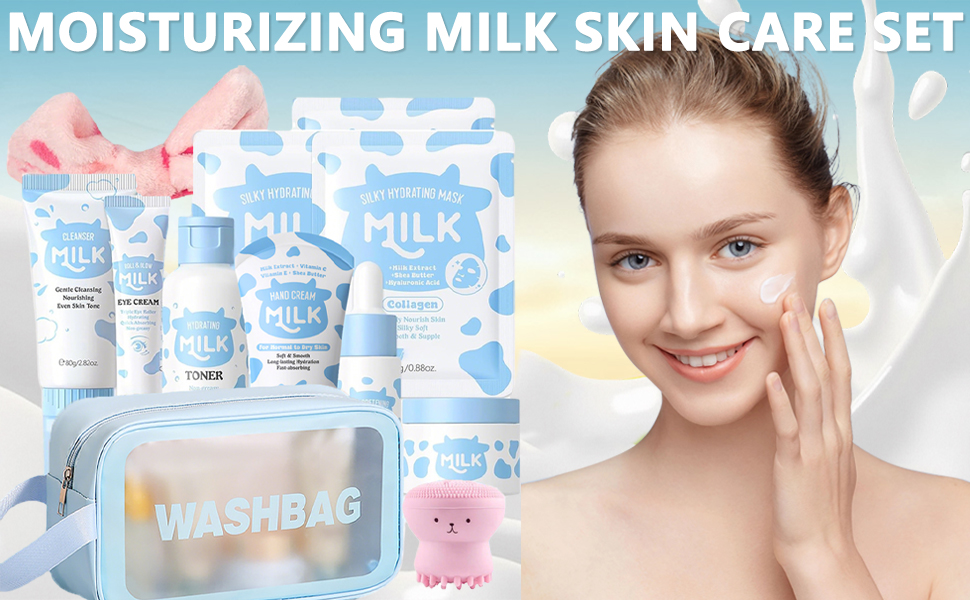 Milk Skincare Set Teen Girls Gifts