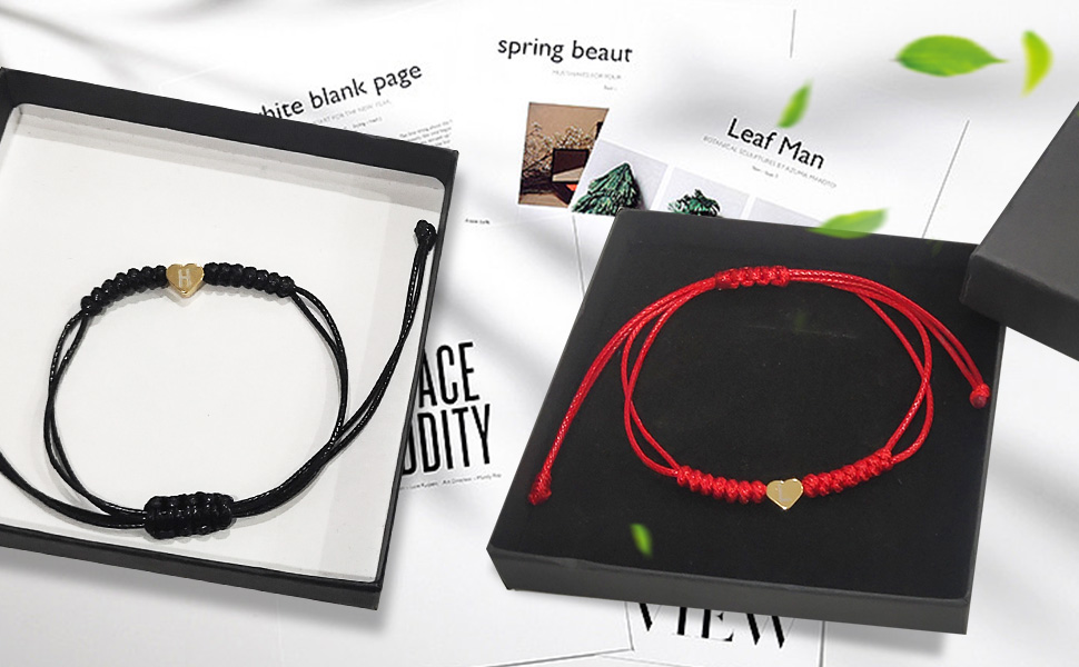 granddaughter initial bracelet