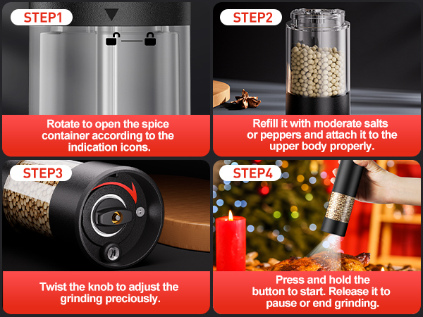 salt and pepper shakers set