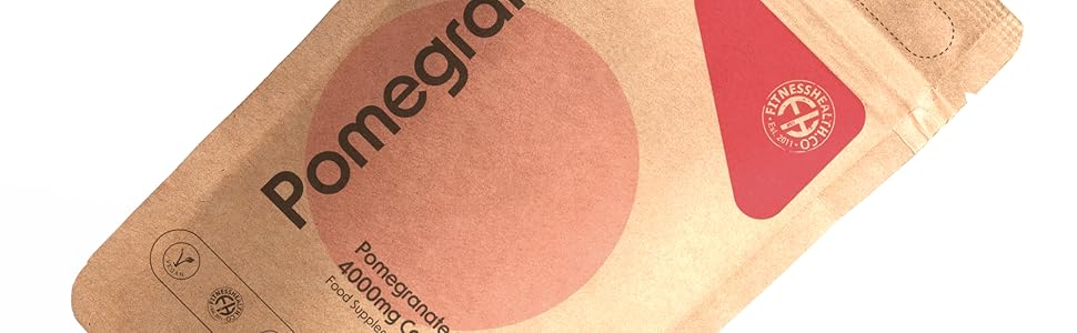 Fitness Health Pomegranate Extract Capsules 4000MG