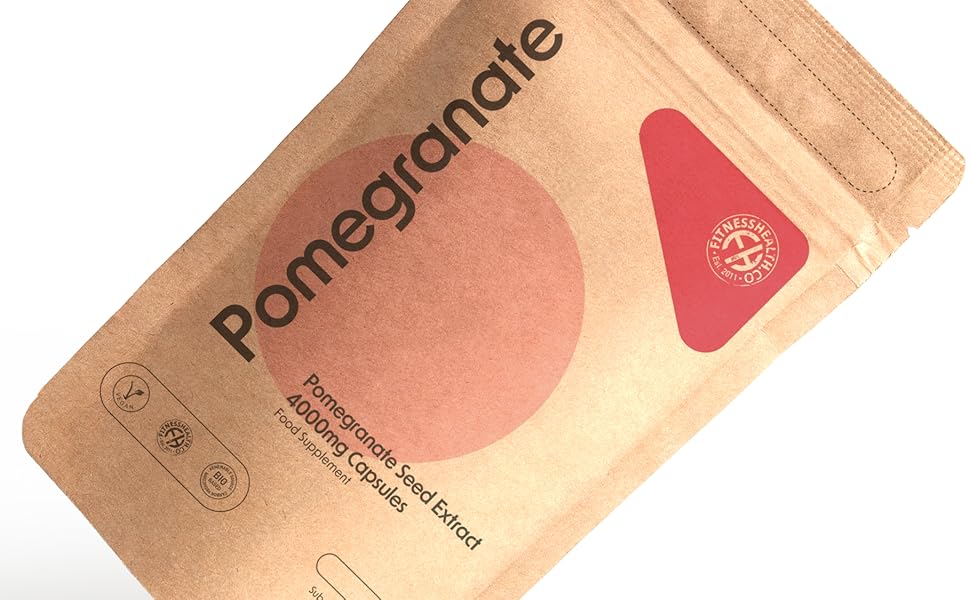 Fitness Health Pomegranate Extract Capsules 4000MG