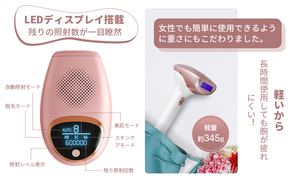 ぴーこ 光美容器 Amazon | 【独創モデル】脱毛器 美容器 60万発照射 だつもうき