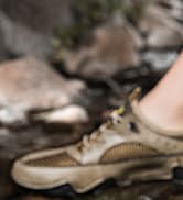 Italienische, handgefertigte, atmungsaktive, rutschfeste Mesh-Wanderschuhe for Herren, wasserdich...