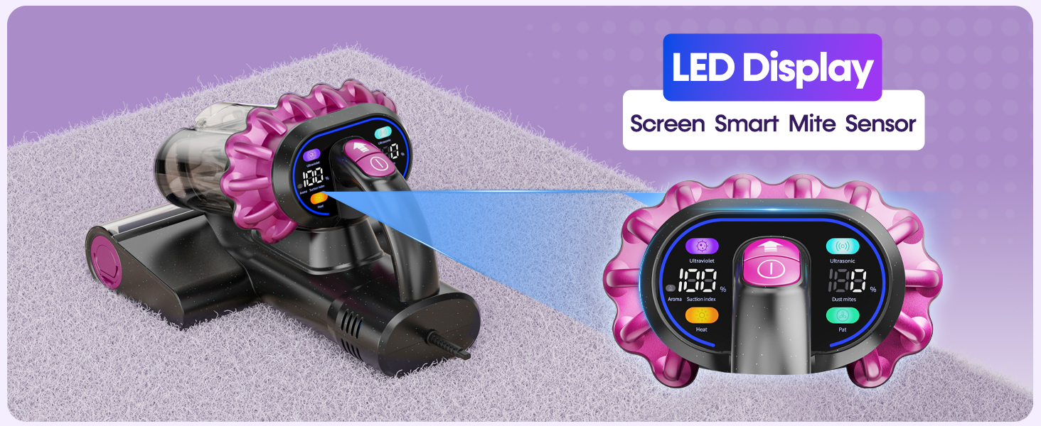 teant powerful mattress bed vacuum cleaner