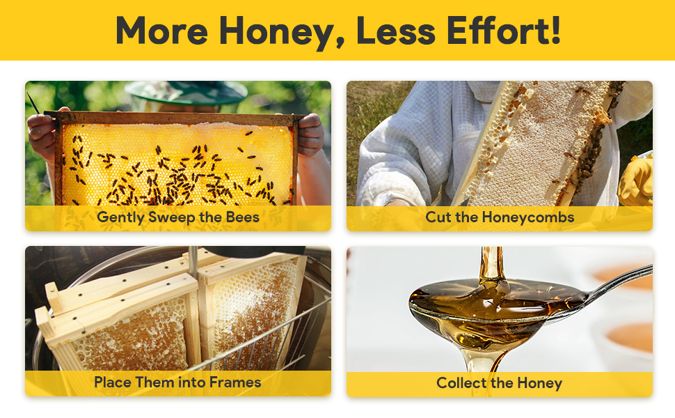 More Honey, Less Effort!