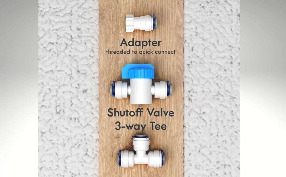 Drinkpod Universal Ice Maker Water Line Kit. Installation Kit for