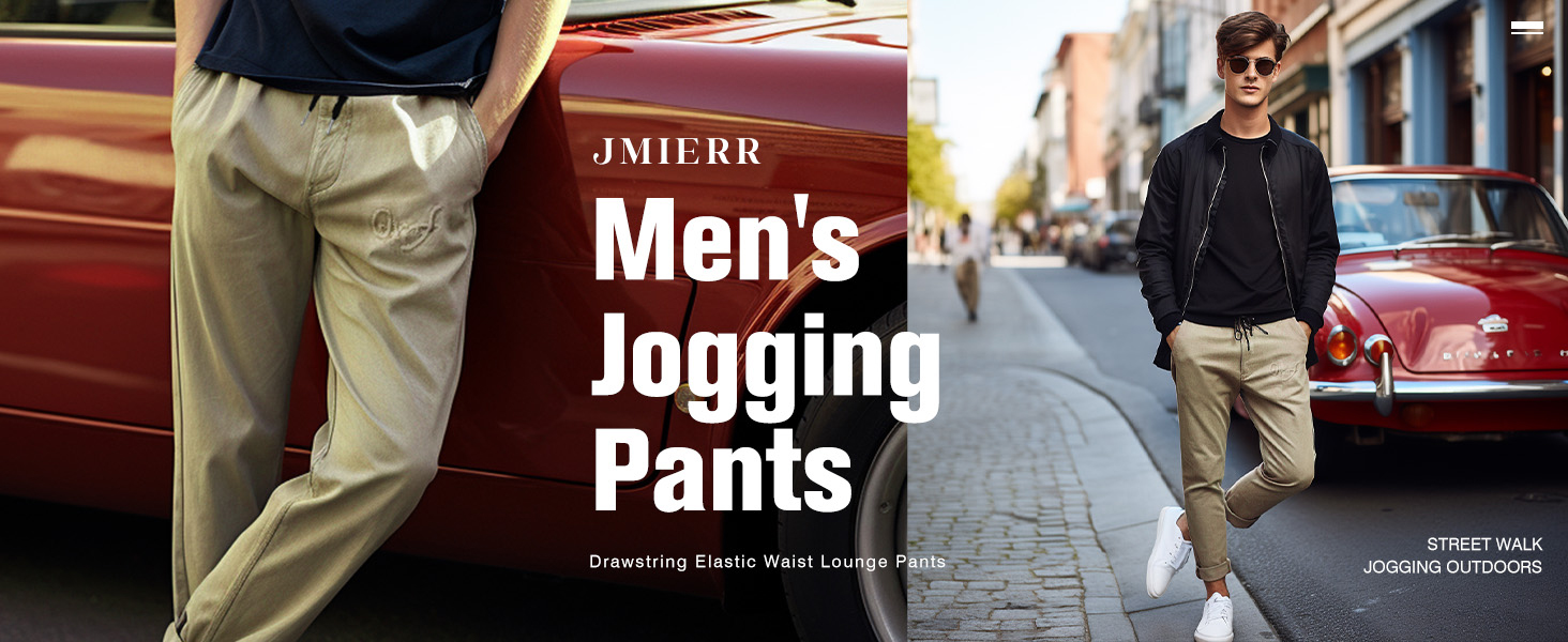 Mens Casual Joggers Pants