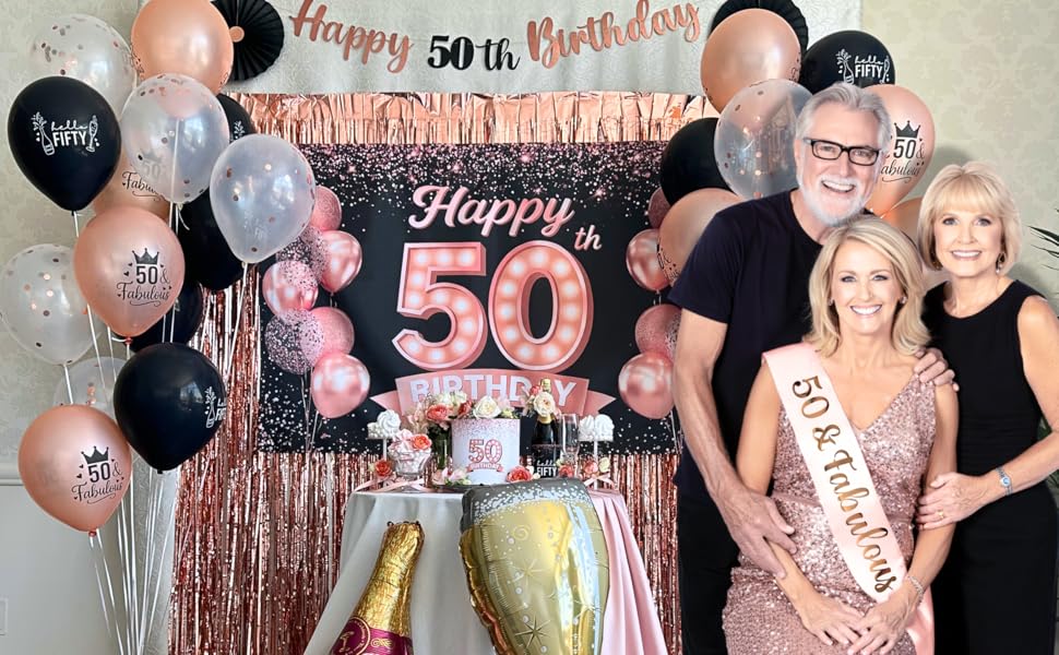 happy 50th birthday decorations 50 year old birthday decorations 50th birthday party decorations