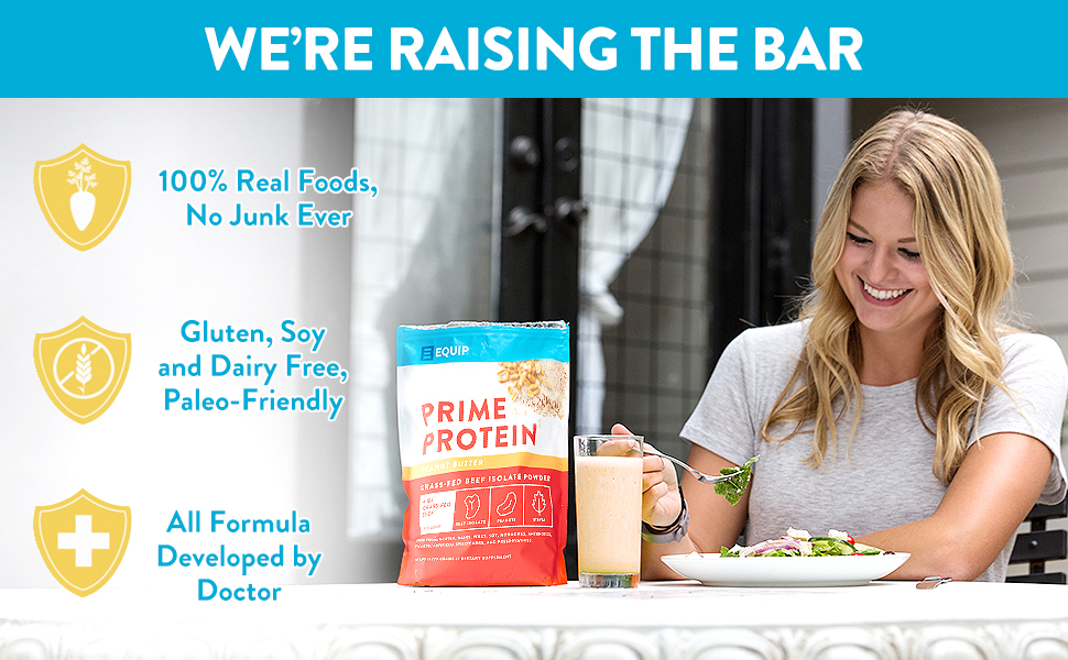 equip foods prime protein powder peanut butter