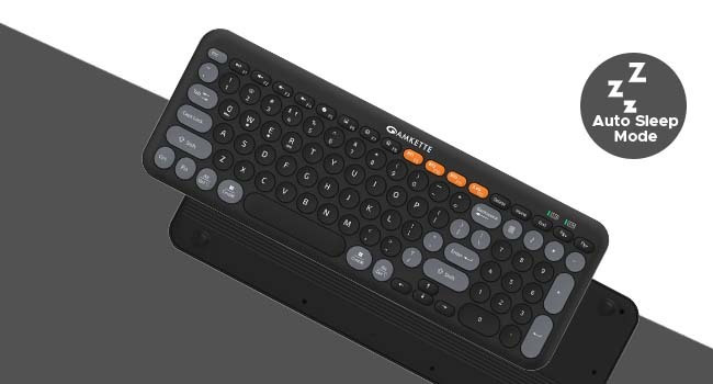 Amkette Optimus XL Multi Device (4in1) Wireless Keyboard
