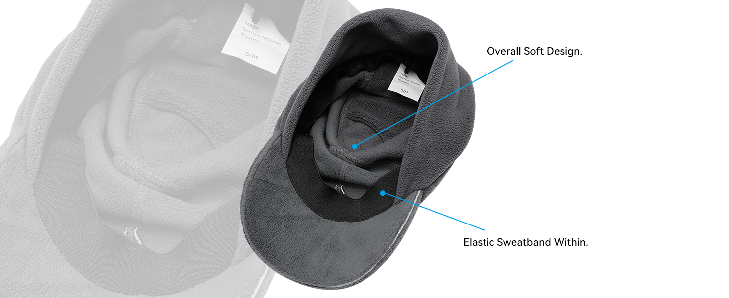 winter ponytail hat with earflap ear warmer