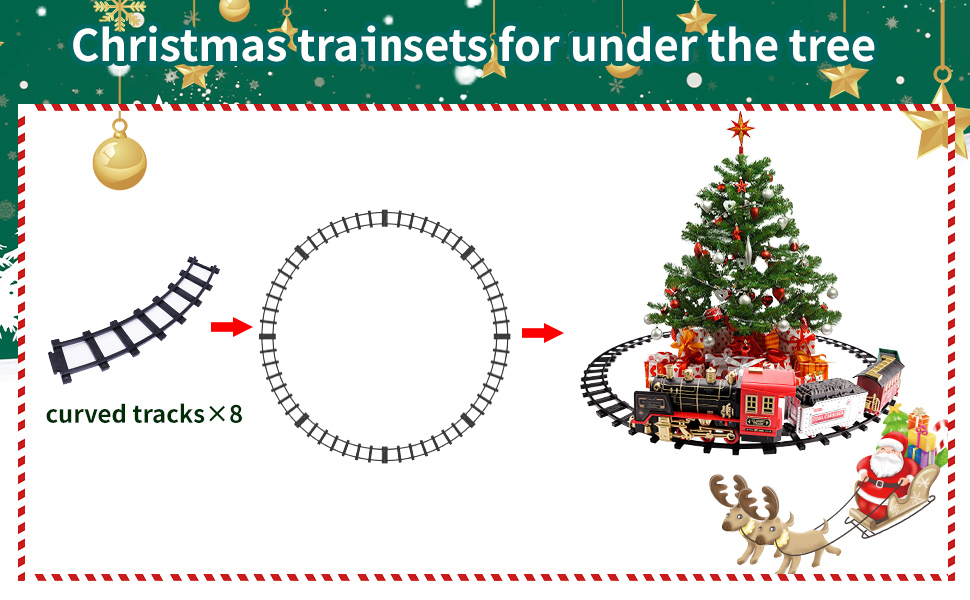 Train track set toys 8