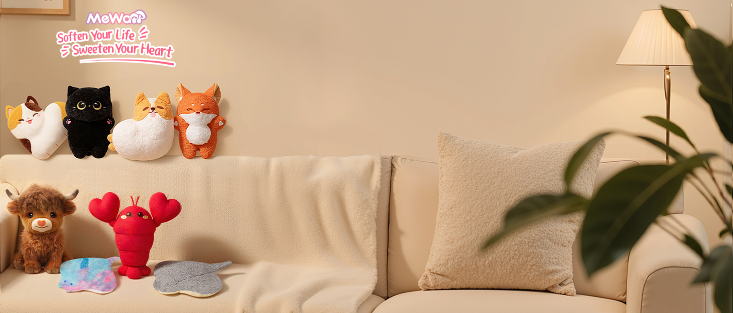 Microwavable stuffed animals