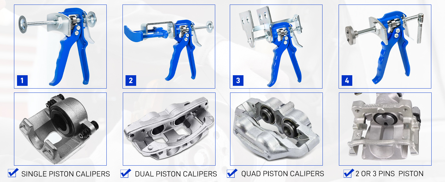adjustment brake caliper compressor tool