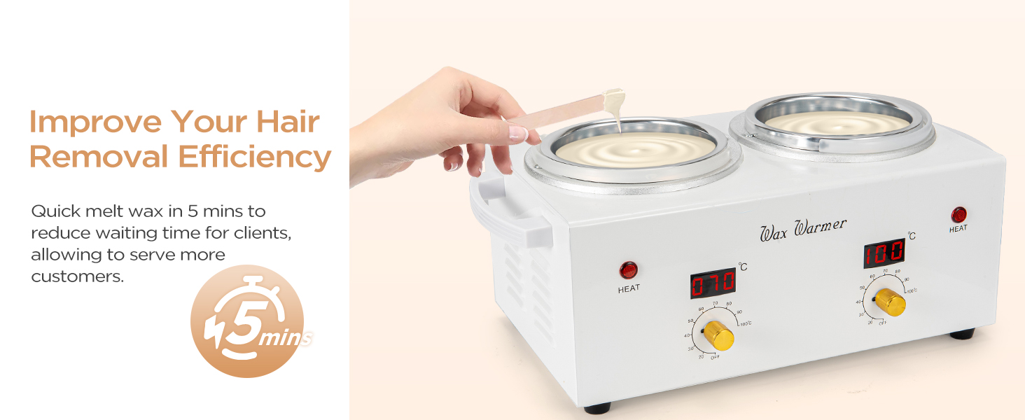 double wax warmer professional