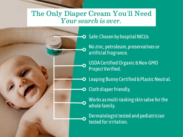 Earth Mama Diaper Balm Skin Care Baby Essentials for New Mom Newborn Essentials Must Haves Baby Item