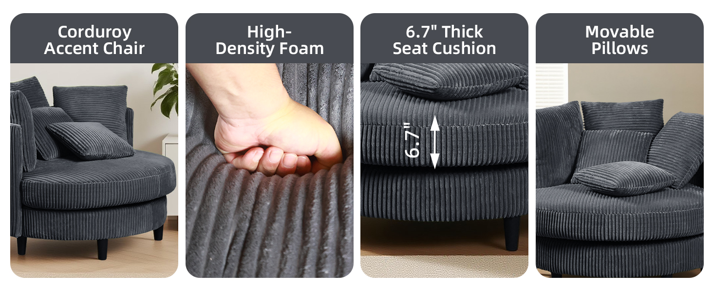 Corduroy Chair