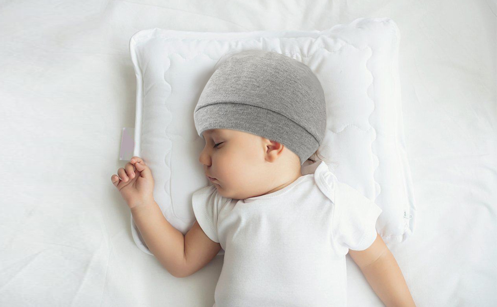   Newborn Baby Hats Mittens Set Hospital Hat Beanie Infant Big Bow Hats