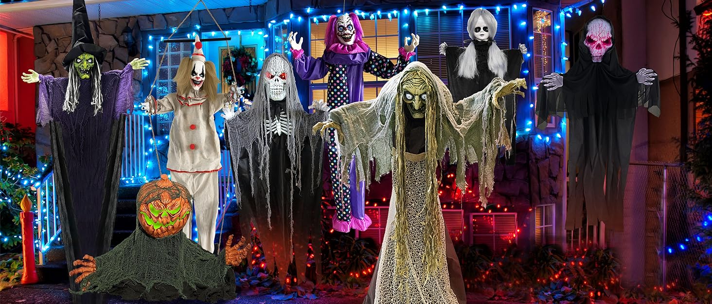 YOKUJITU Halloween Animatronics Pumpkin Groundbreaker