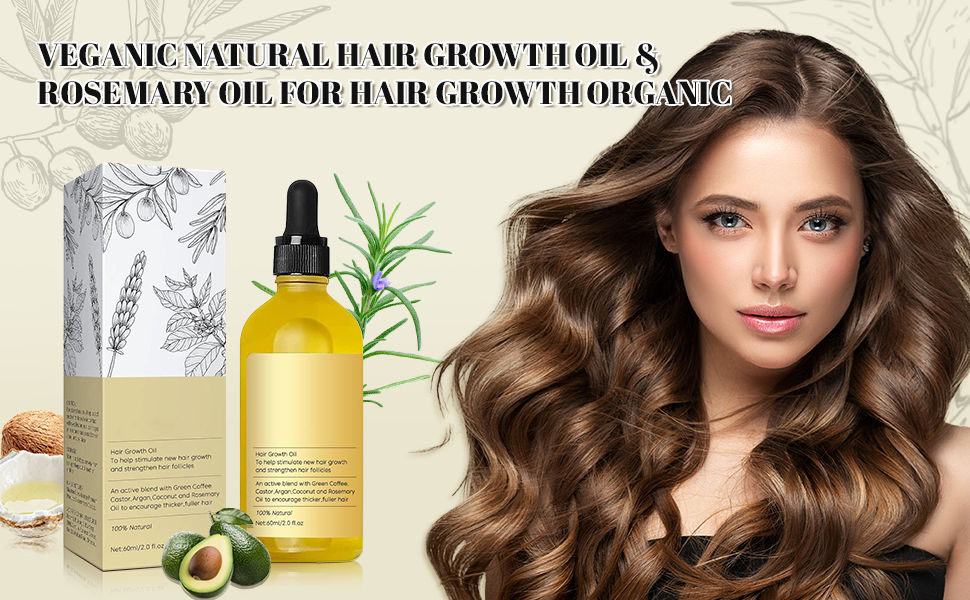 Veganic Natural Hair Growth Oil
