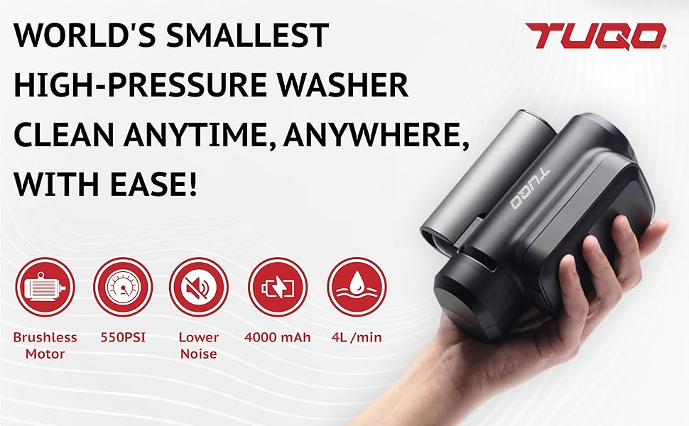 World's Smallest High Pressure Washer
