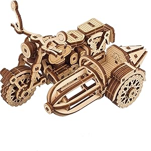 Amazon | Ugears ハリーポッター ハグリッドの空飛ぶオートバイ