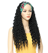 Stirnband Perücken für schwarze Frauen