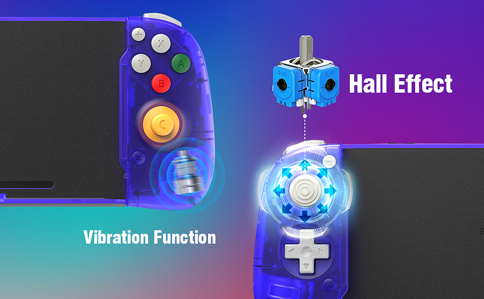 Retroflag Switch Handheld Controller, [No Drifting] Split