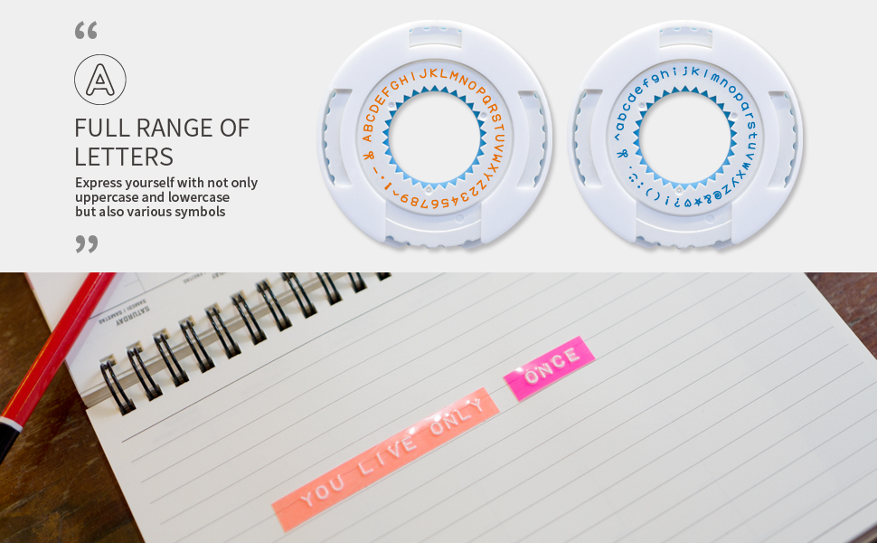 oddpod™ E202 Motex Embossing Machine, Label Maker/Label Printer with