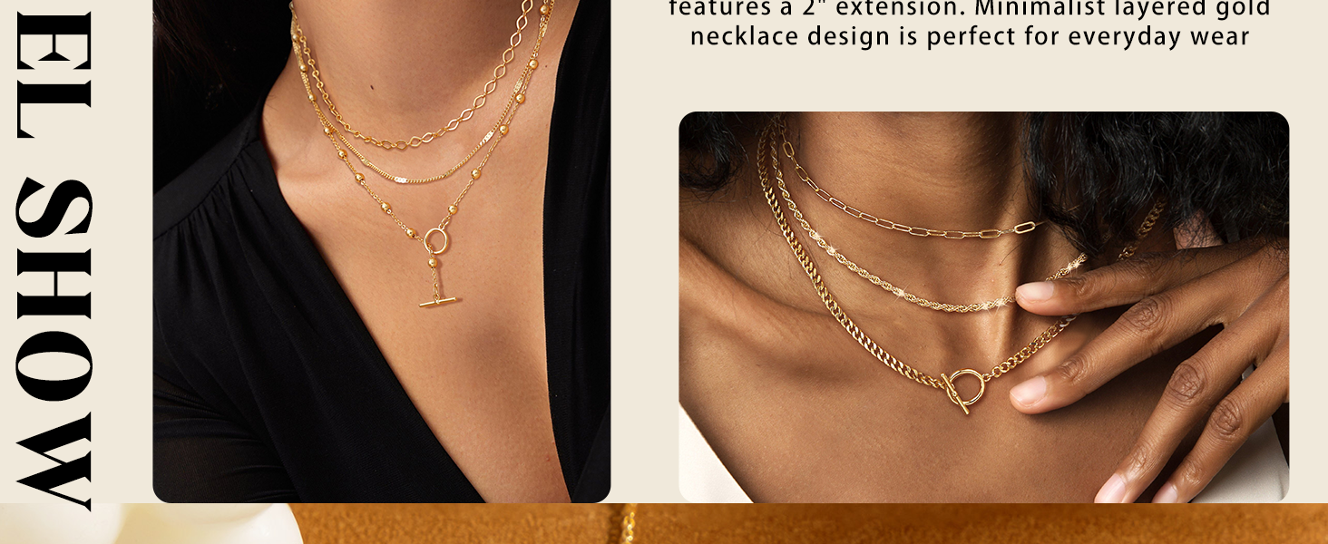 necklace stack