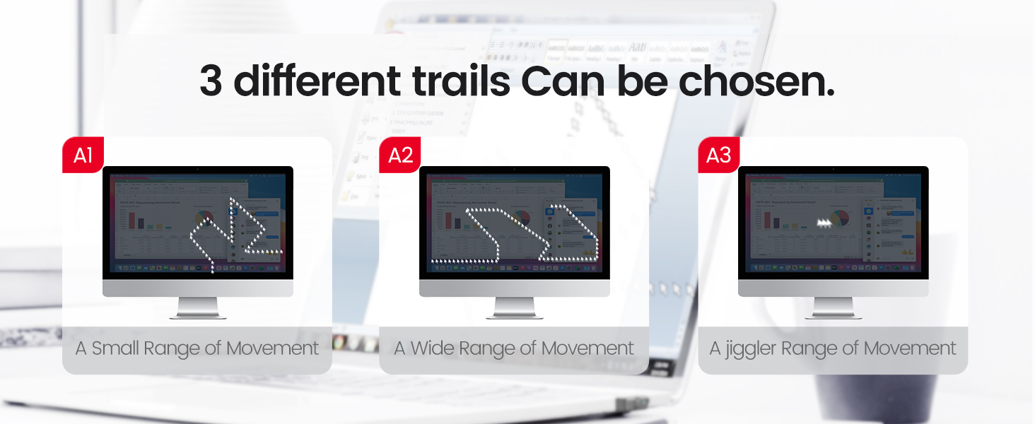 VAYDEER Mouse Jiggler Device USB Mouse Mover Shaker, Undetectable