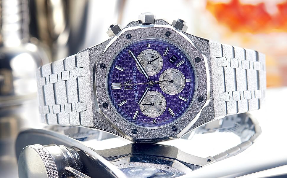 Amazon.com: TIME WARRIOR Men's Luxury DA Royalty Watches