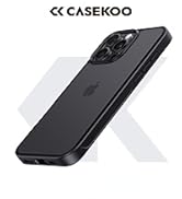 Amazon.com: CASEKOO for iPhone 14 Pro Max Case Crystal Clear