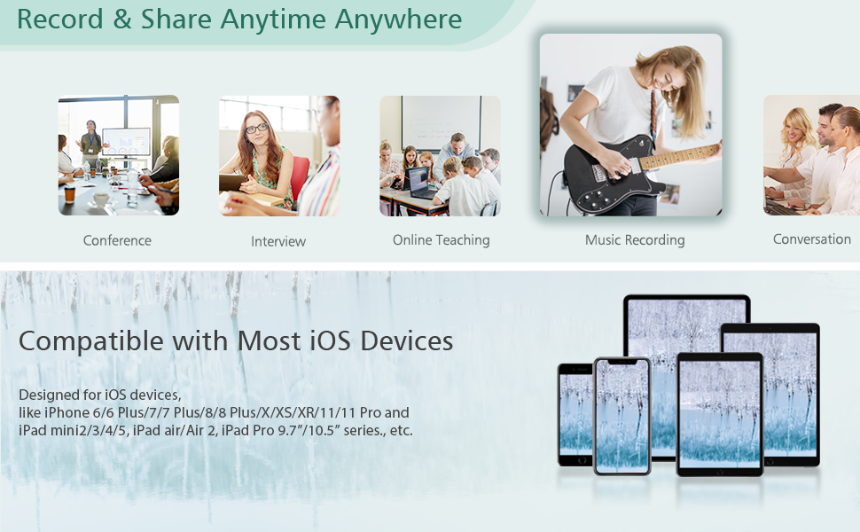 Professional Lavalier Microphone,AGPTEK Clipon Lapel Omnidirectional