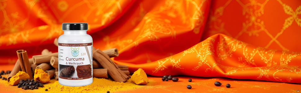 Produktfotografie vor einem leuchtend orange/roten strukturierten Hintergrund mit verstreuten braunen Objekten und weißem Produktbehälter.