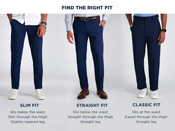 Haggar Men's Cool Right Performance Flex Classic Fit Pleat