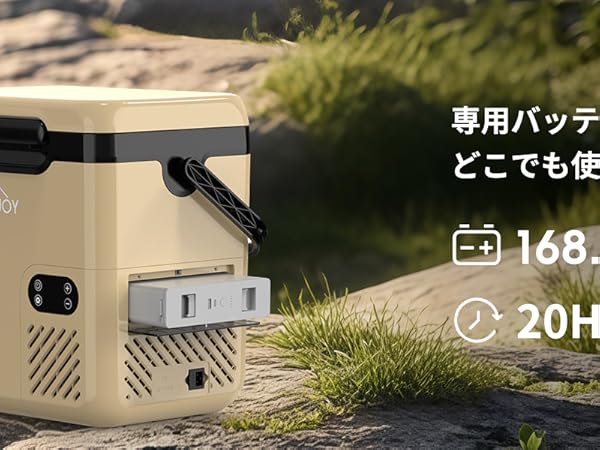Amazon.co.jp: KEEPJOY 車載冷蔵庫 ポータブル冷蔵庫 18L 急速
