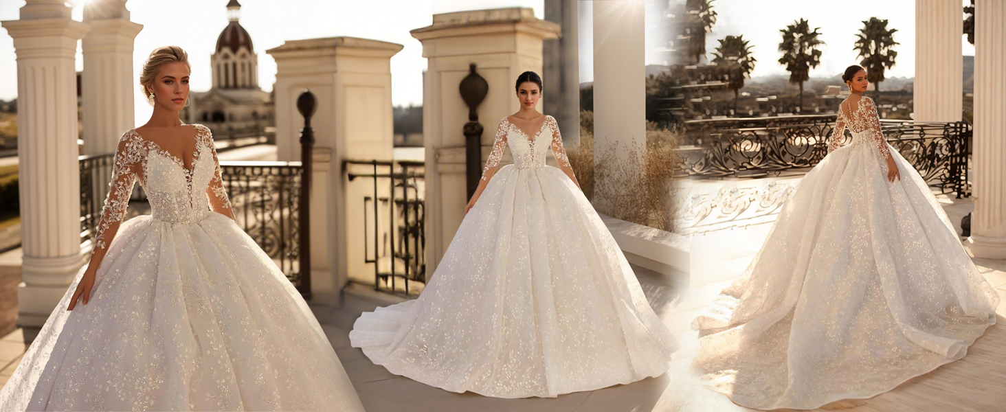 ball gown wedding dresses for bride