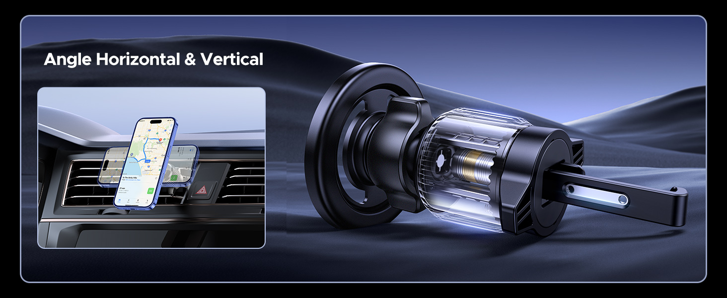 support voiture telephone magsafe magnetique