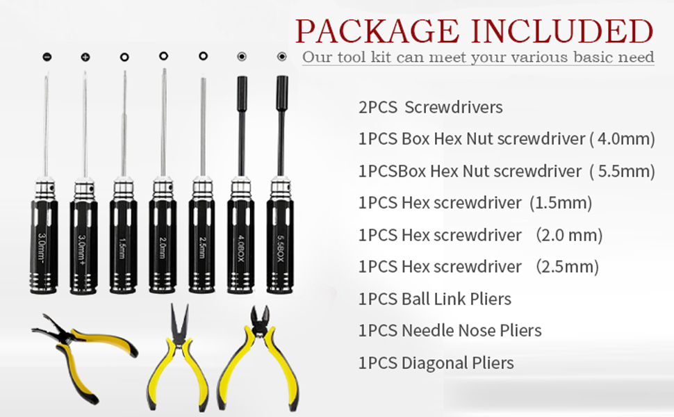 model car tool kit rc body repair traxxas tool rc model tools rc hobby tool kit