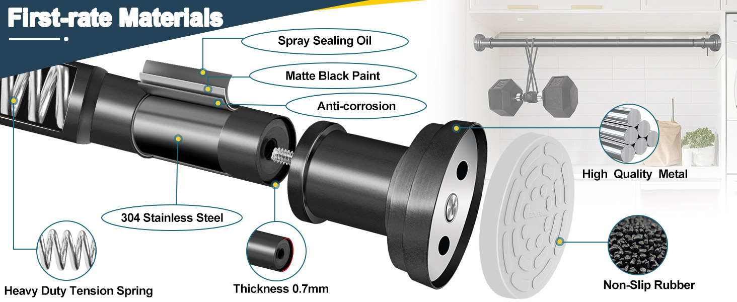 shower curtain rod