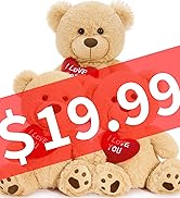 Amazon.com: BENINY Red Heart Giant Teddy Bears, Big Teddy