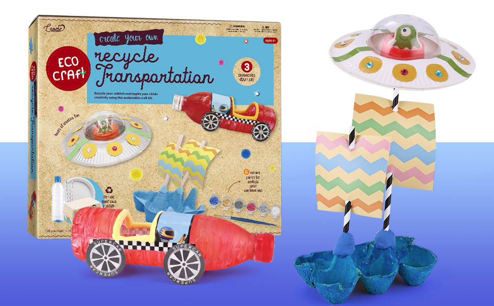 Artizanat pentru transport de upcycling DIY