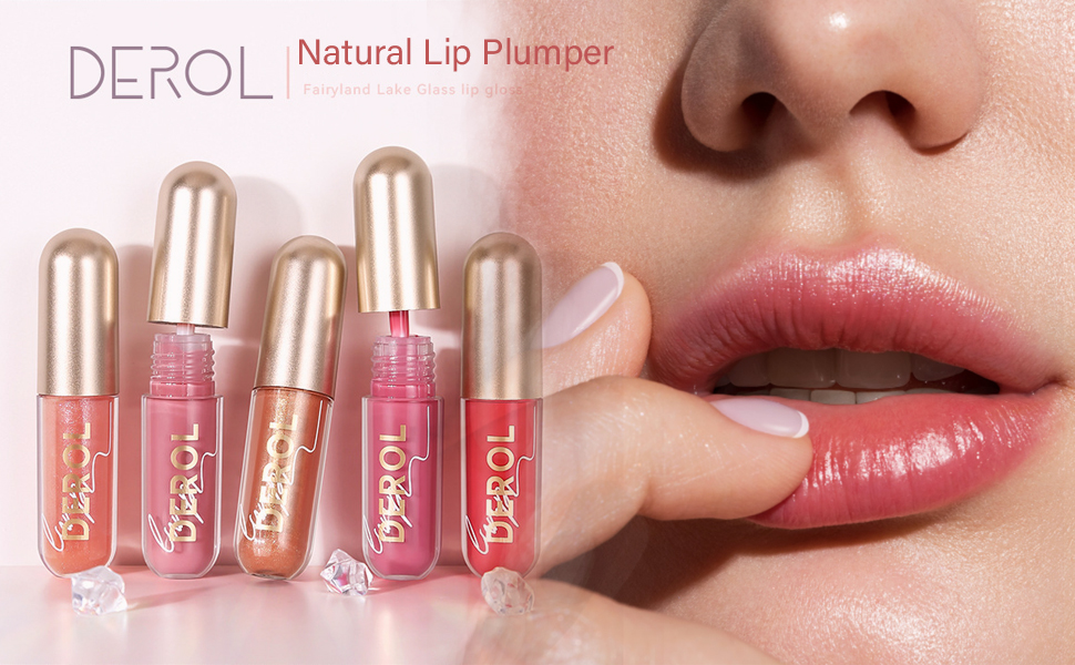 Natural Lip Plumper Gorgeous Lip Gloss Lip Care Serum Lip Enhancer Fuller Reduce Fine Lines