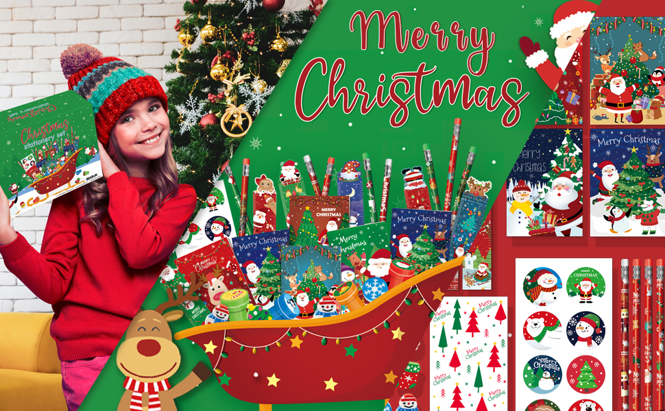 Christmas Stationery set