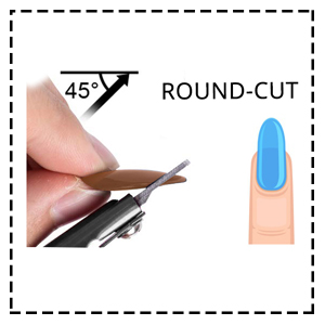 Artificial Nail Clippers Fake Nail tip Stainless Steel False Acrylic Nail Cutter Manicure