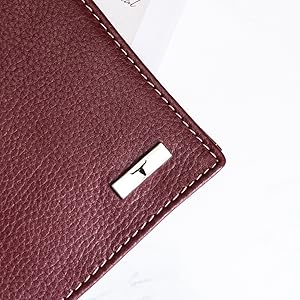 pure leather wallet for men,tommy hilfiger wallets for men,brown leather wallet,men gift set,