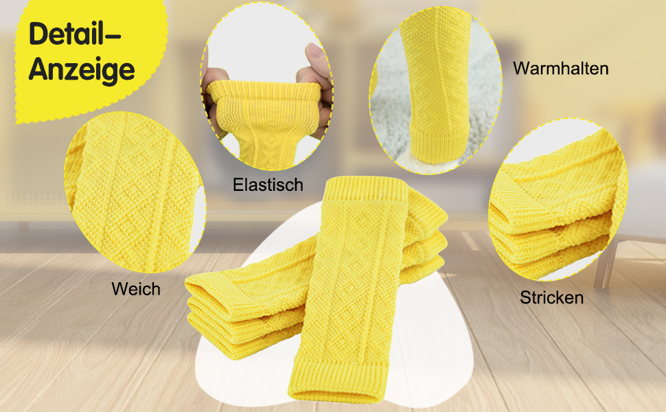 Hund Beinlinge,4 Stück Haustier-Beinwärmer