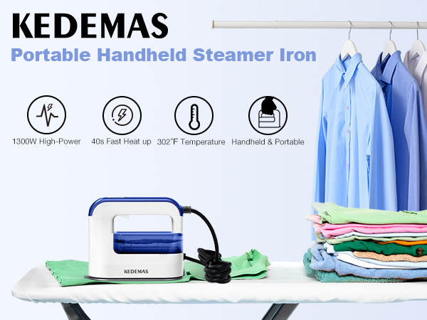 Portable Handheld Steamer Iron