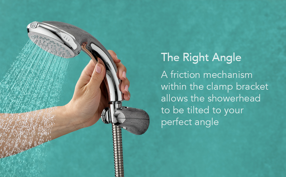 Mira Showers Logic Shower Head handset Holder Chrome 2.1605.150